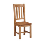 Cambridge Oak Slat Back Dining Chair | Wooden Seat