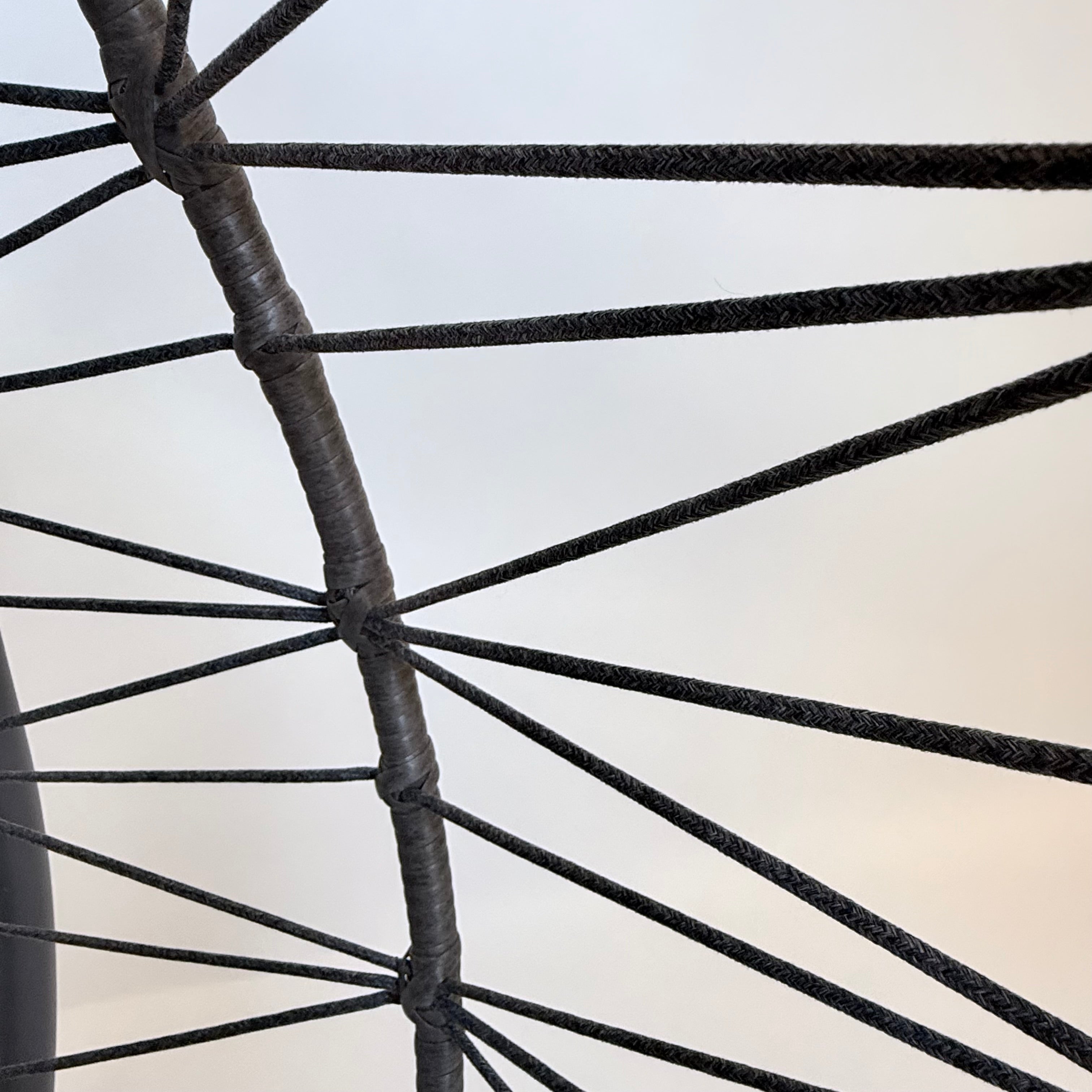 Cairns Deluxe Rope Hanging Egg Chair | Grey