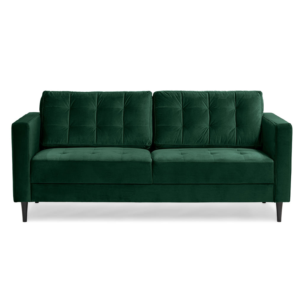 Chelsea Velvet Green 3 Seater Sofa