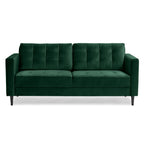 Chelsea Velvet Green 3 Seater Sofa