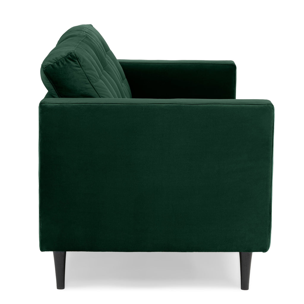 Chelsea Velvet Green 3 Seater Sofa