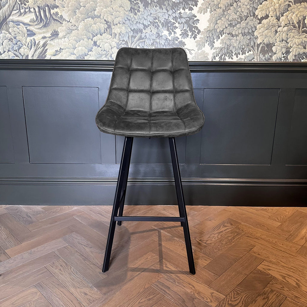 Corina Bar Stool | Grey