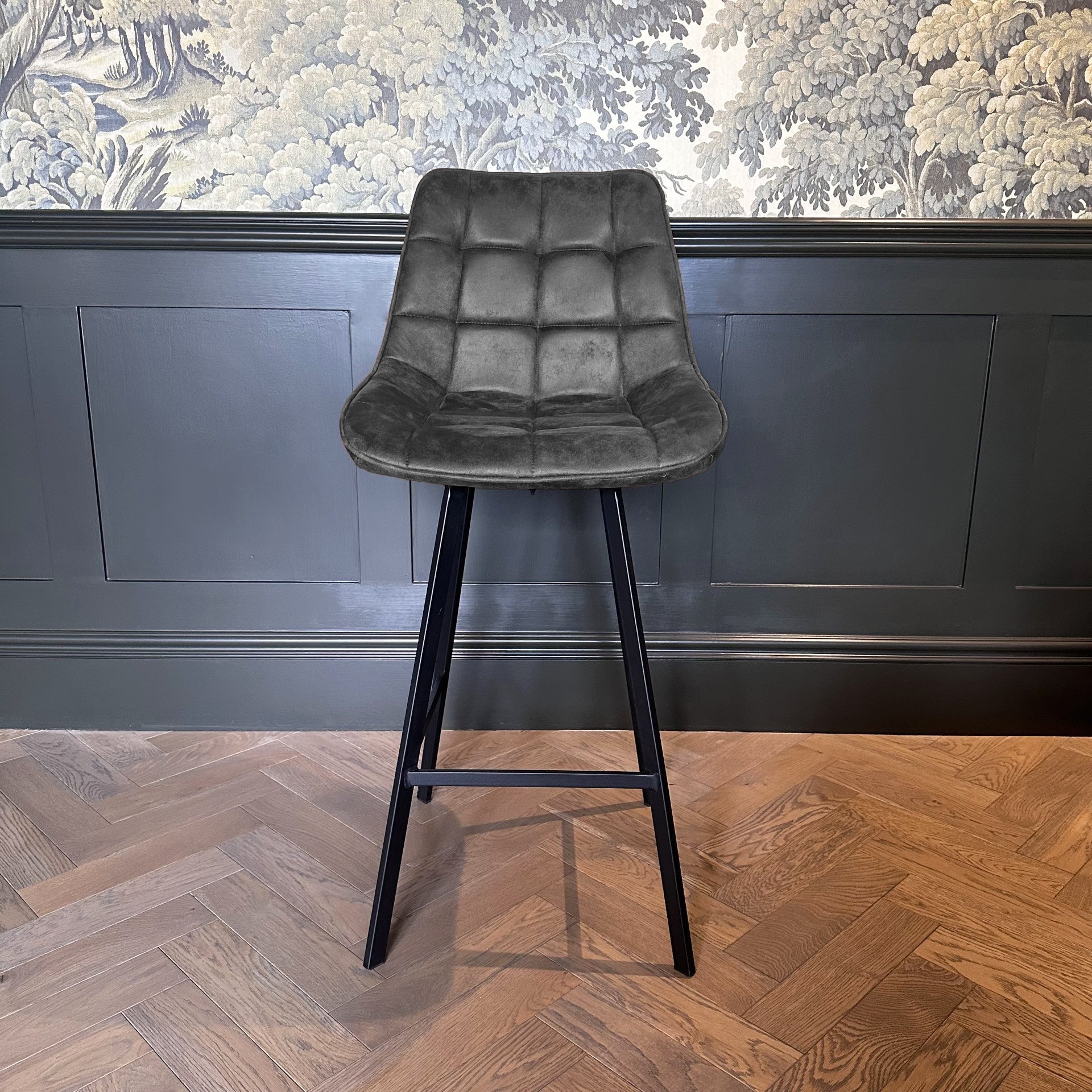 Corina Bar Stool | Grey