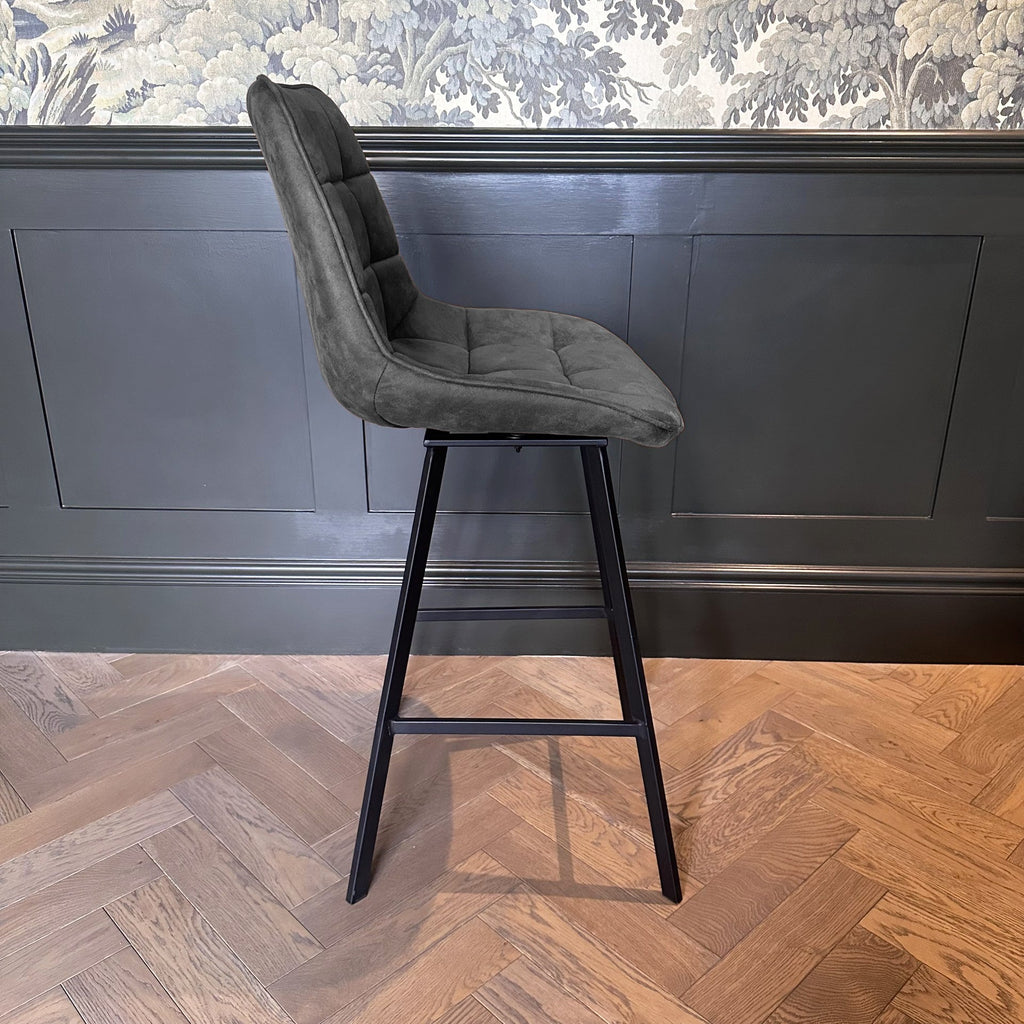 Corina Bar Stool | Grey