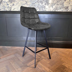 Corina Bar Stool | Grey