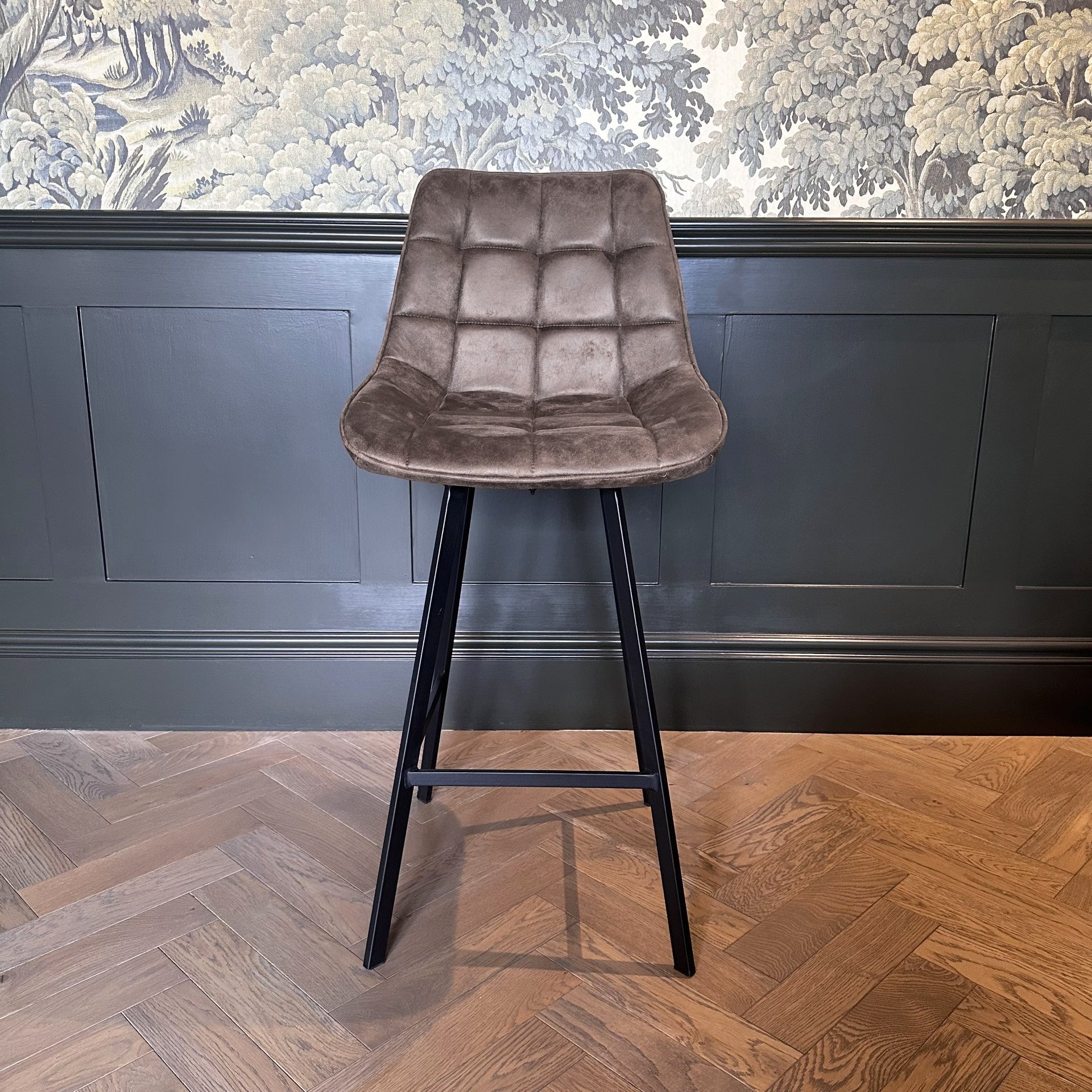 Corina Bar Stool | Taupe