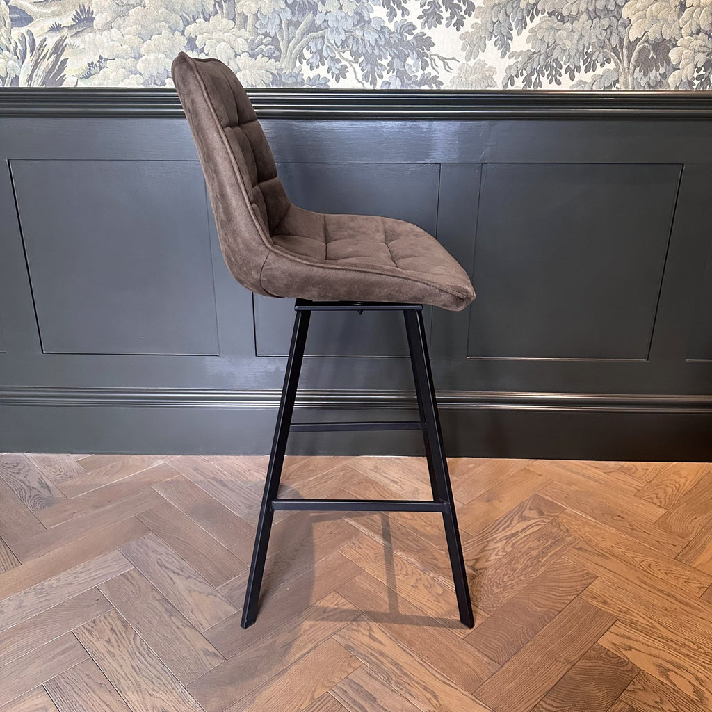 Corina Bar Stool | Taupe