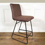 Diamond Bar Stool | Brown