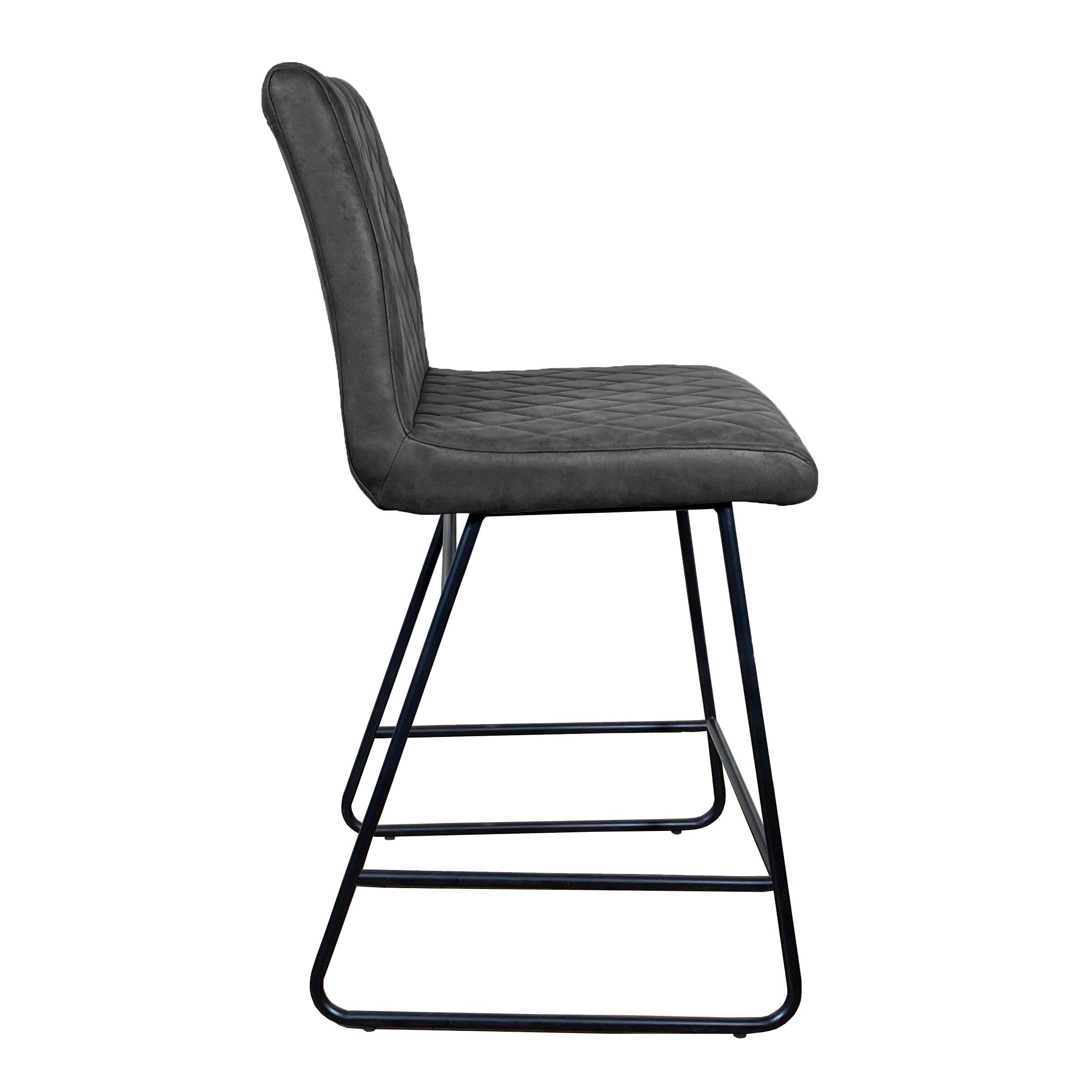 Diamond Bar Stool | Grey