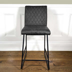 Diamond Bar Stool | Grey