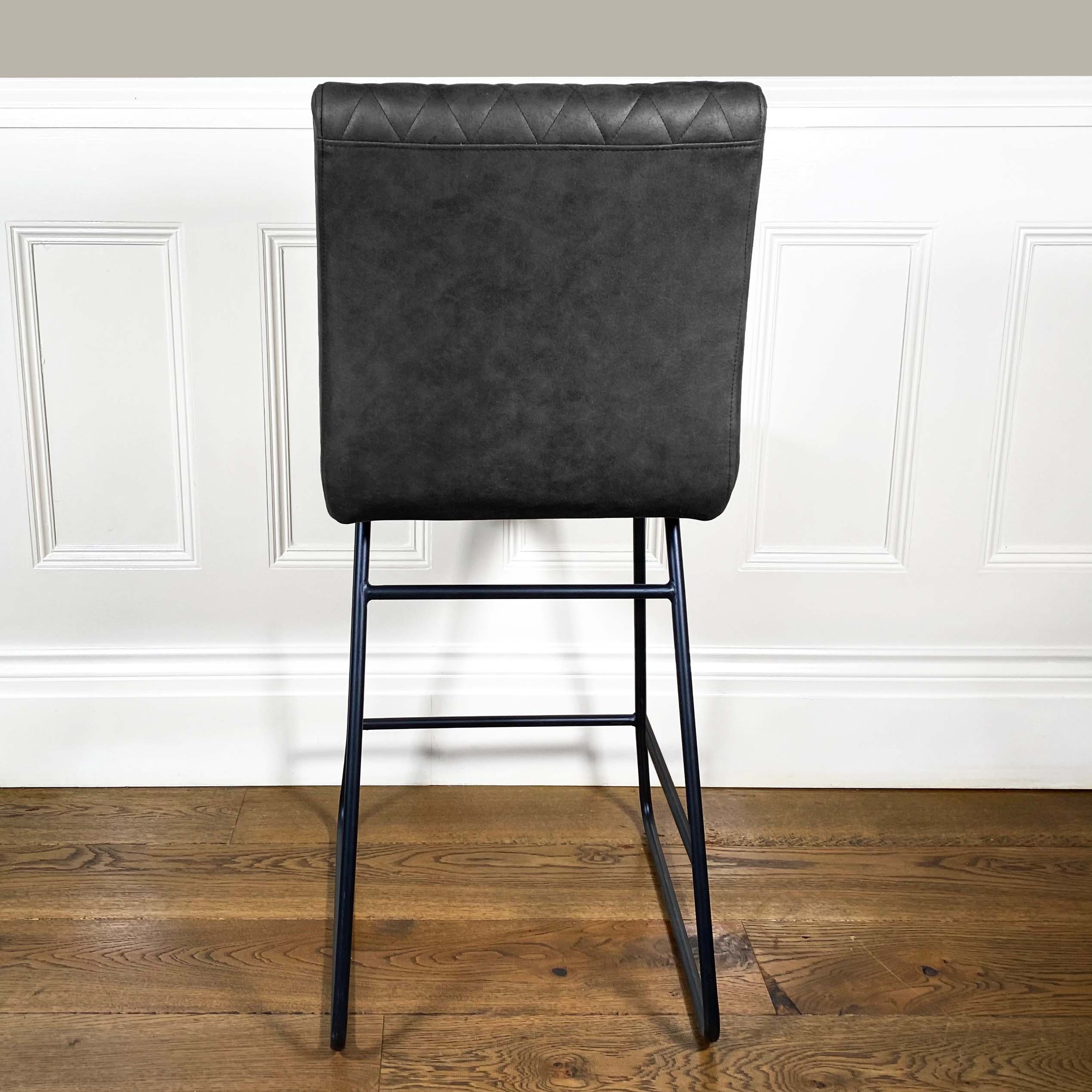 Diamond Bar Stool | Grey