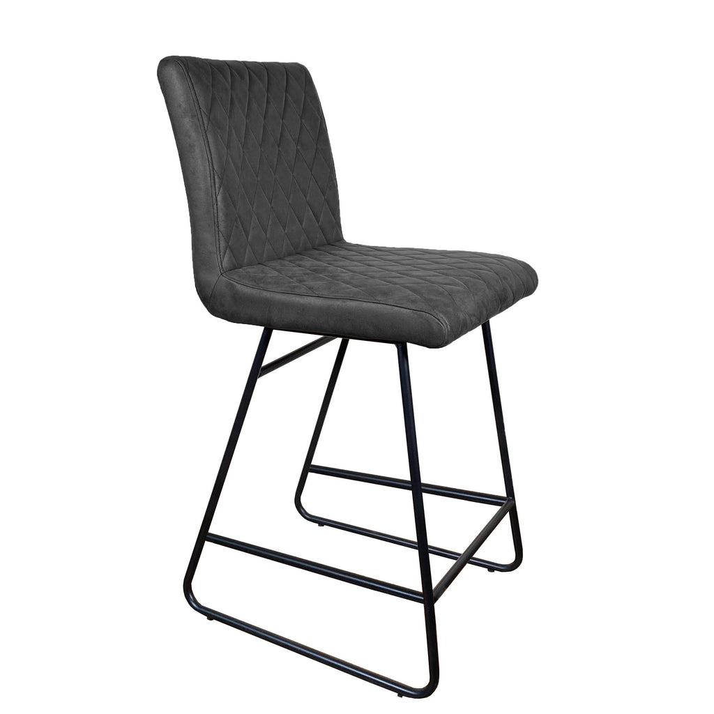 Diamond Bar Stool | Grey