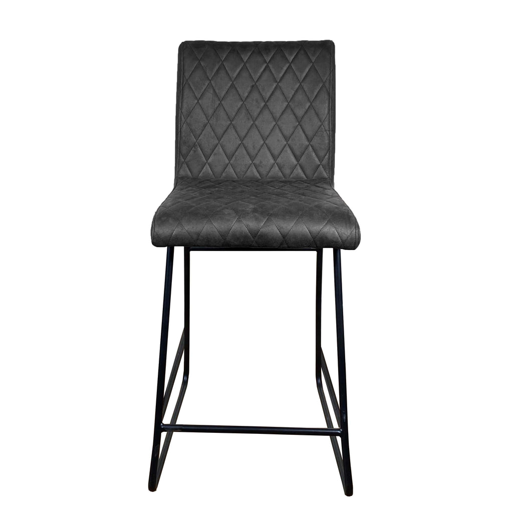 Diamond Bar Stool | Grey