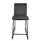 Diamond Bar Stool | Grey