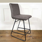 Diamond Bar Stool | Taupe