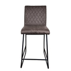Diamond Bar Stool | Taupe