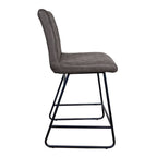Diamond Bar Stool | Taupe