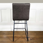 Diamond Bar Stool | Taupe