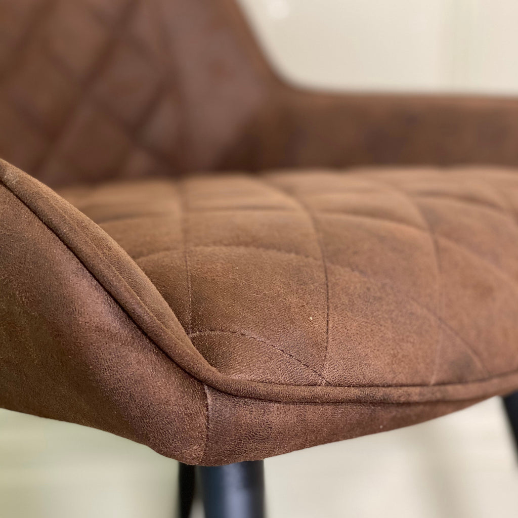 Diamond Dining Chair | Brown