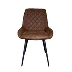 Diamond Dining Chair | Brown