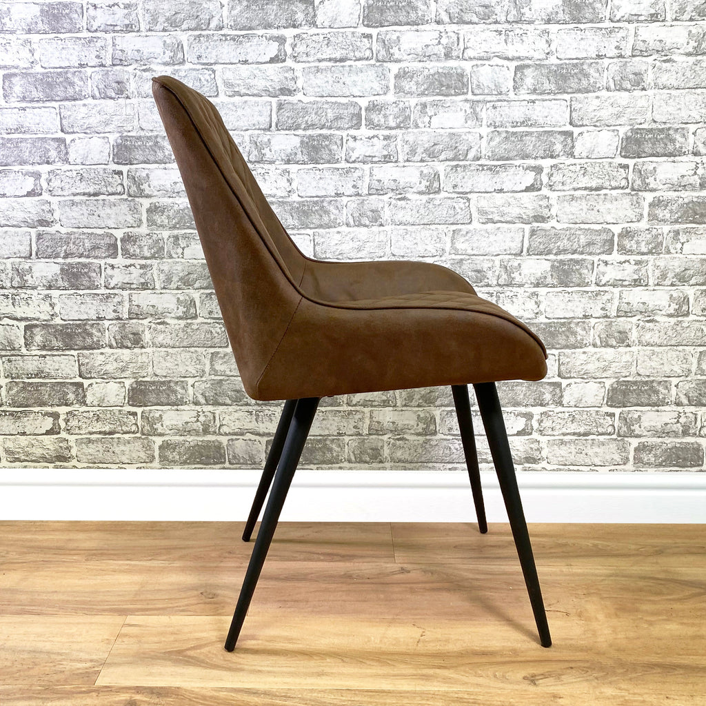 Diamond Dining Chair | Brown