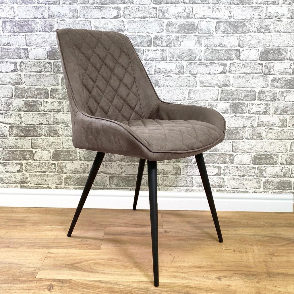 Diamond Dining Chair | Taupe