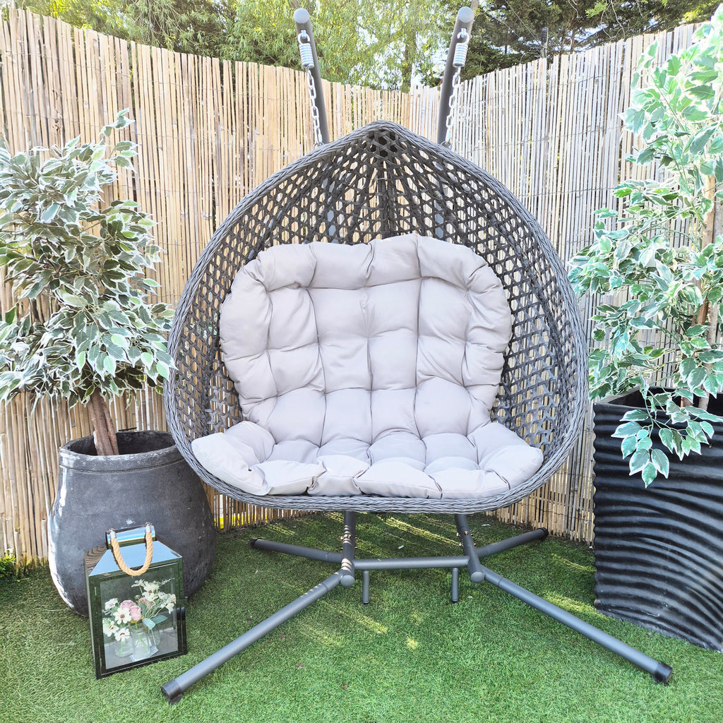 Darwin Hanging Double Egg Chair