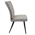 Denver Boucle Dining Chair | Smudge Grey