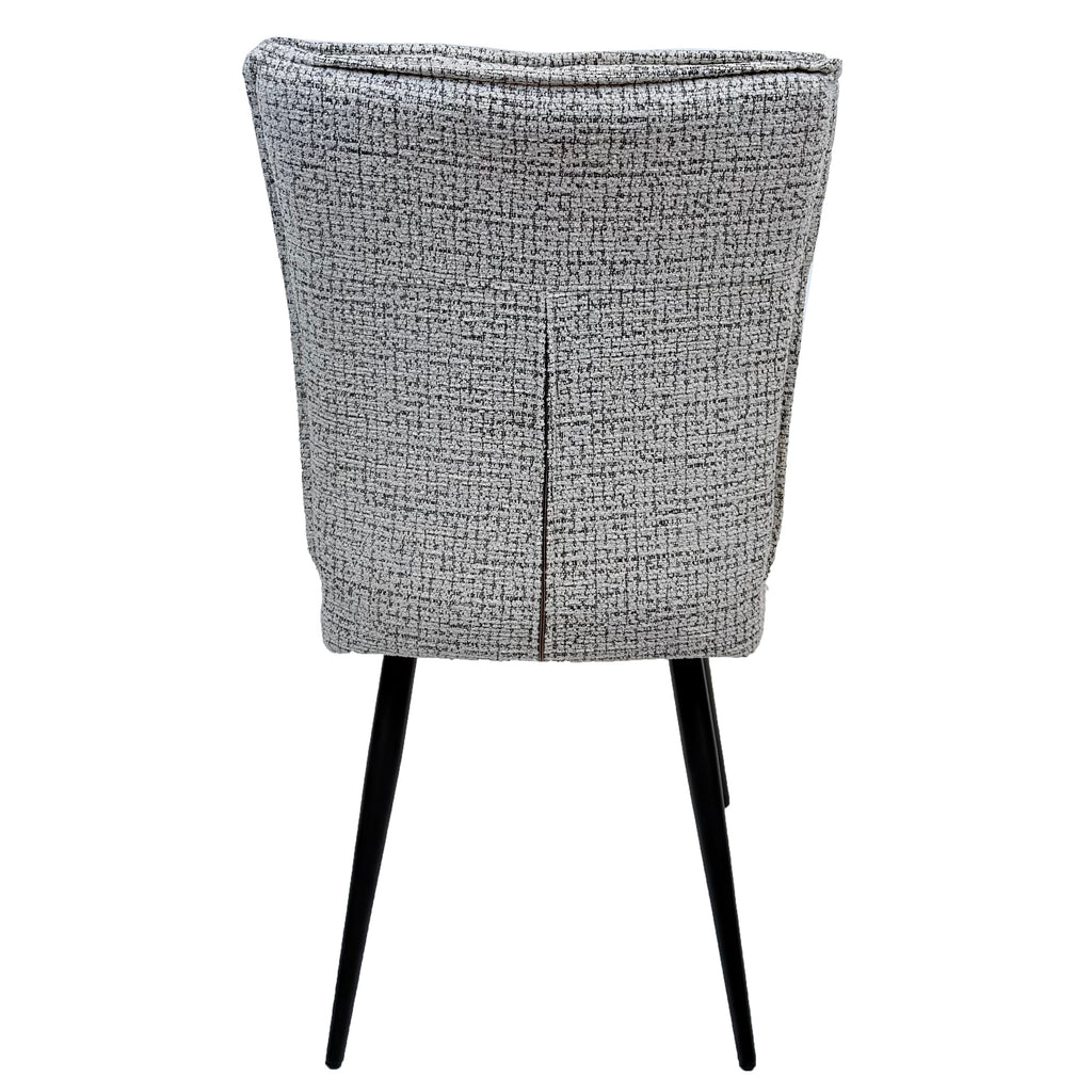 Denver Boucle Dining Chair | Smudge Grey