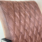 Ealing Industrial Dining Chair | Brown