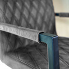 Ealing Industrial Dining Chair | Grey