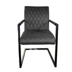 Ealing Industrial Dining Chair | Grey