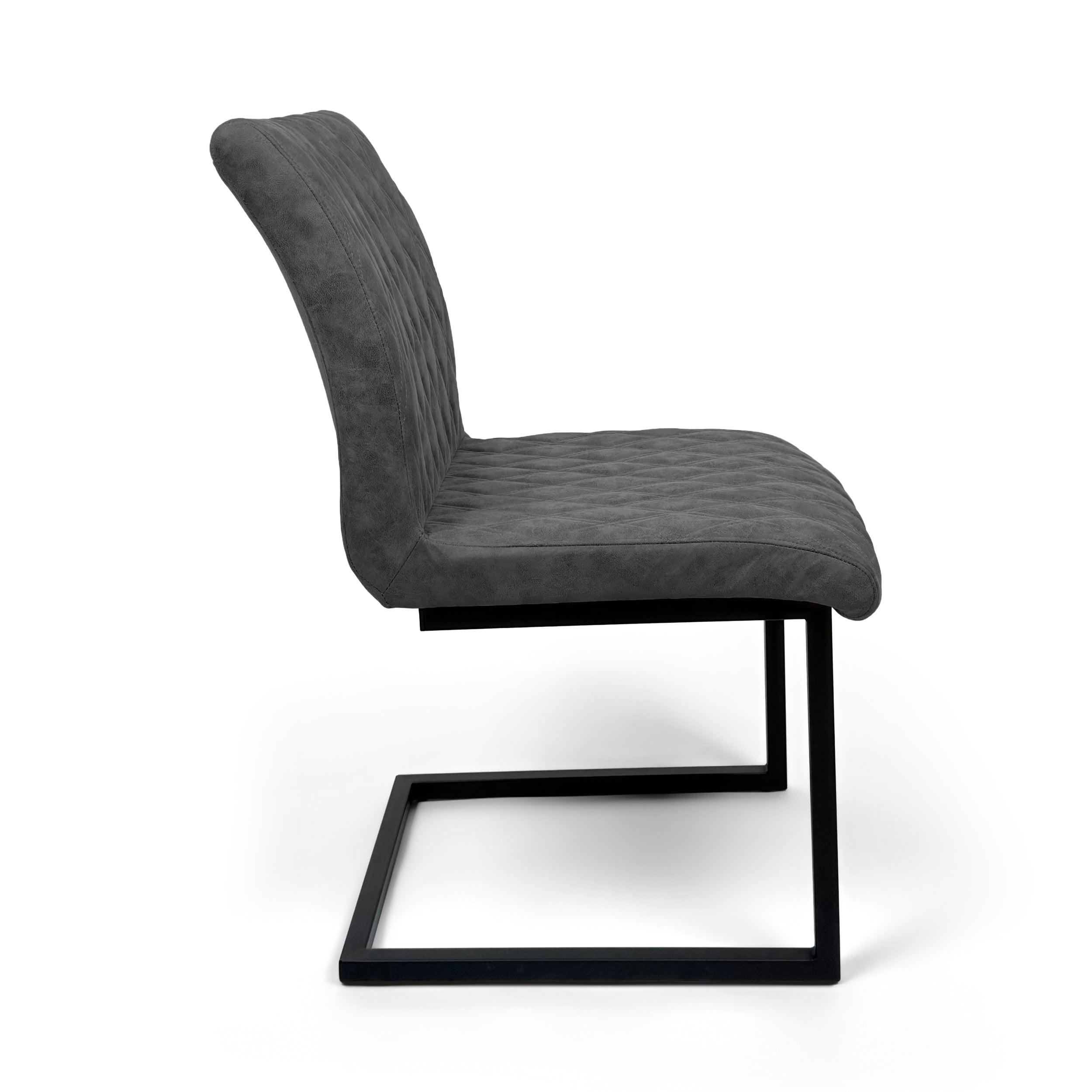 Ealing Industrial Dining Chair | Grey