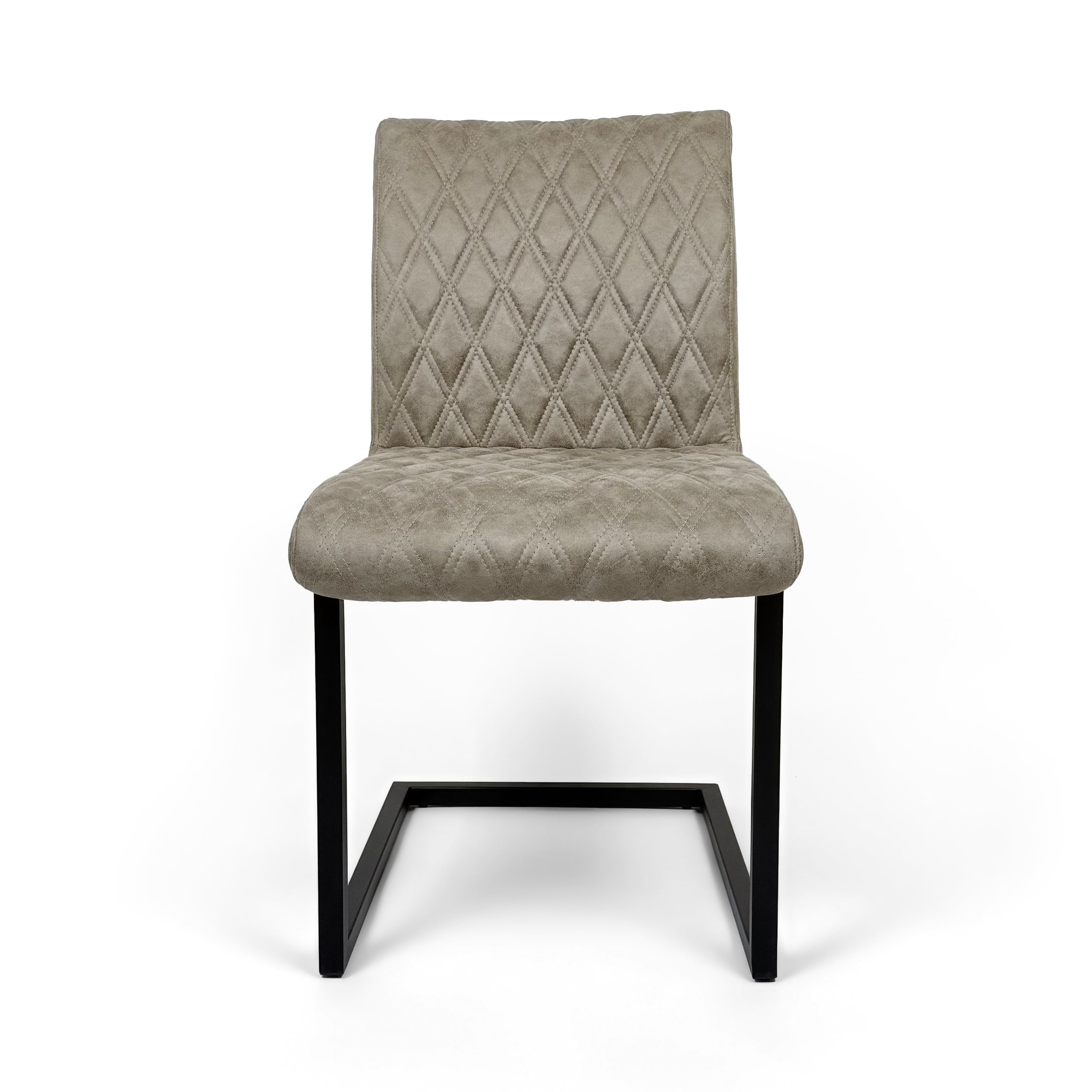 Ealing Industrial Dining Chair | Taupe