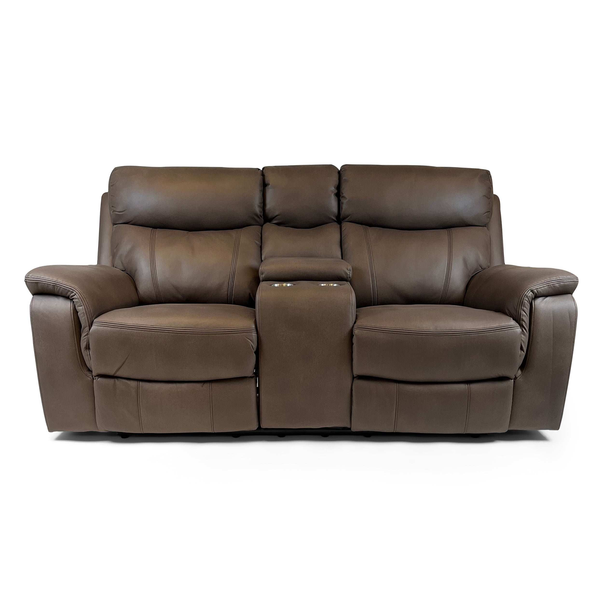 Ellena Chocolate Brown 2 Seater Sofa