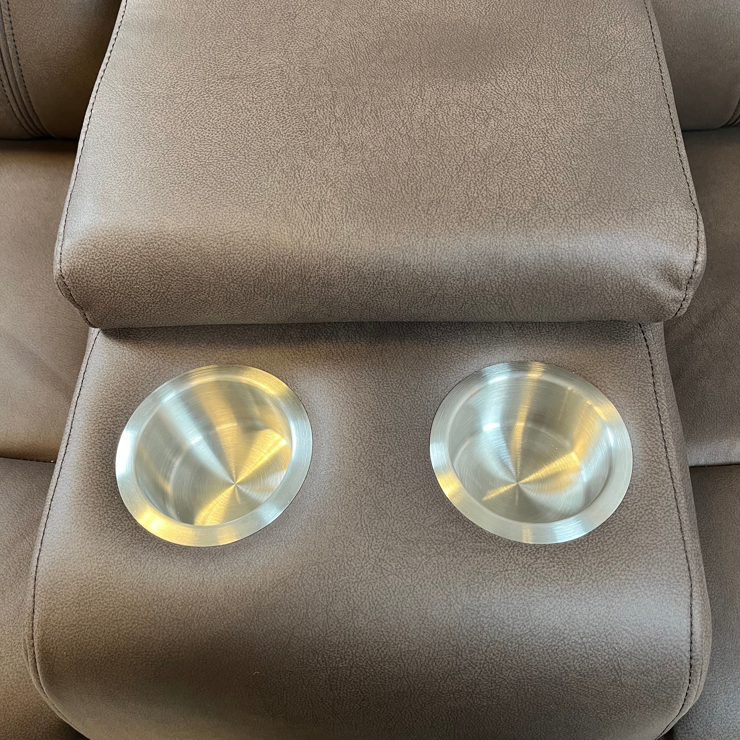 Ellena Chocolate Brown 2 Seater Sofa