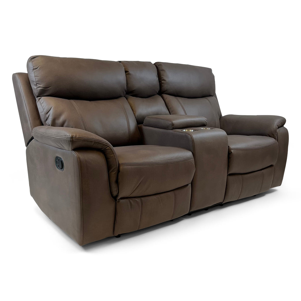 Ellena Chocolate Brown 2 Seater Sofa