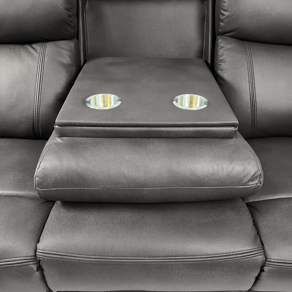 Ellena Grey 3 Seater Sofa