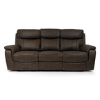 Ellena Chocolate Brown 3 Seater Sofa