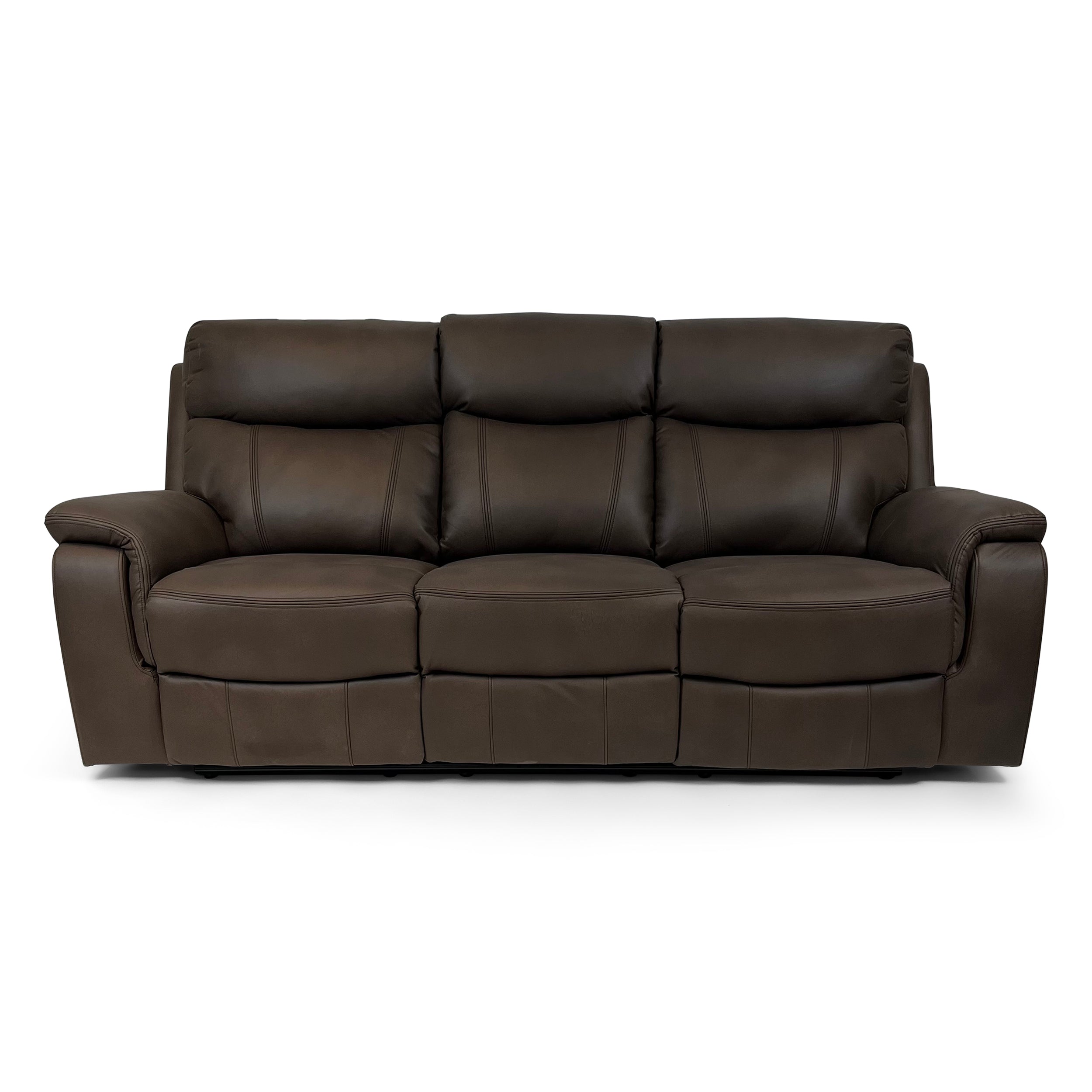 Ellena Chocolate Brown 3 Seater Sofa