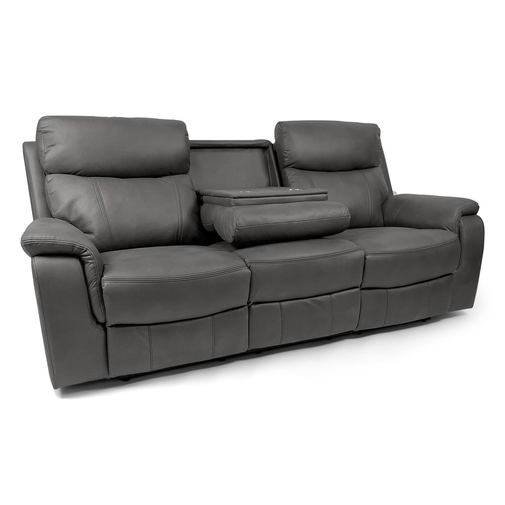 Ellena Grey 3 Seater Sofa