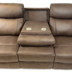 Ellena Chocolate Brown 3 Seater Sofa