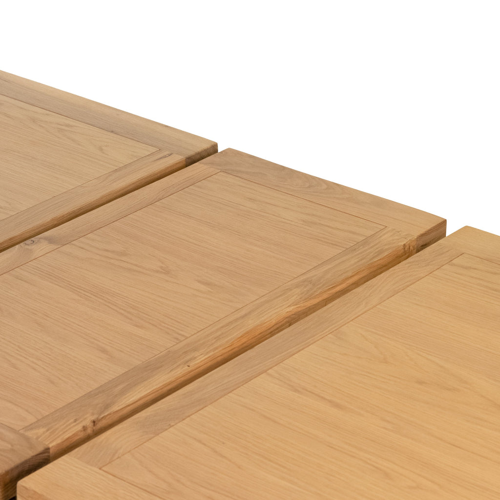 Gloucester Oak Small Extending Dining Table (1.2 m-1.5 m)