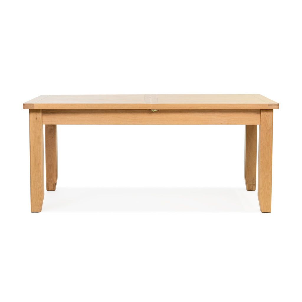 Gloucester Oak Medium Extending Dining Table (1.4 m-1.8 m)