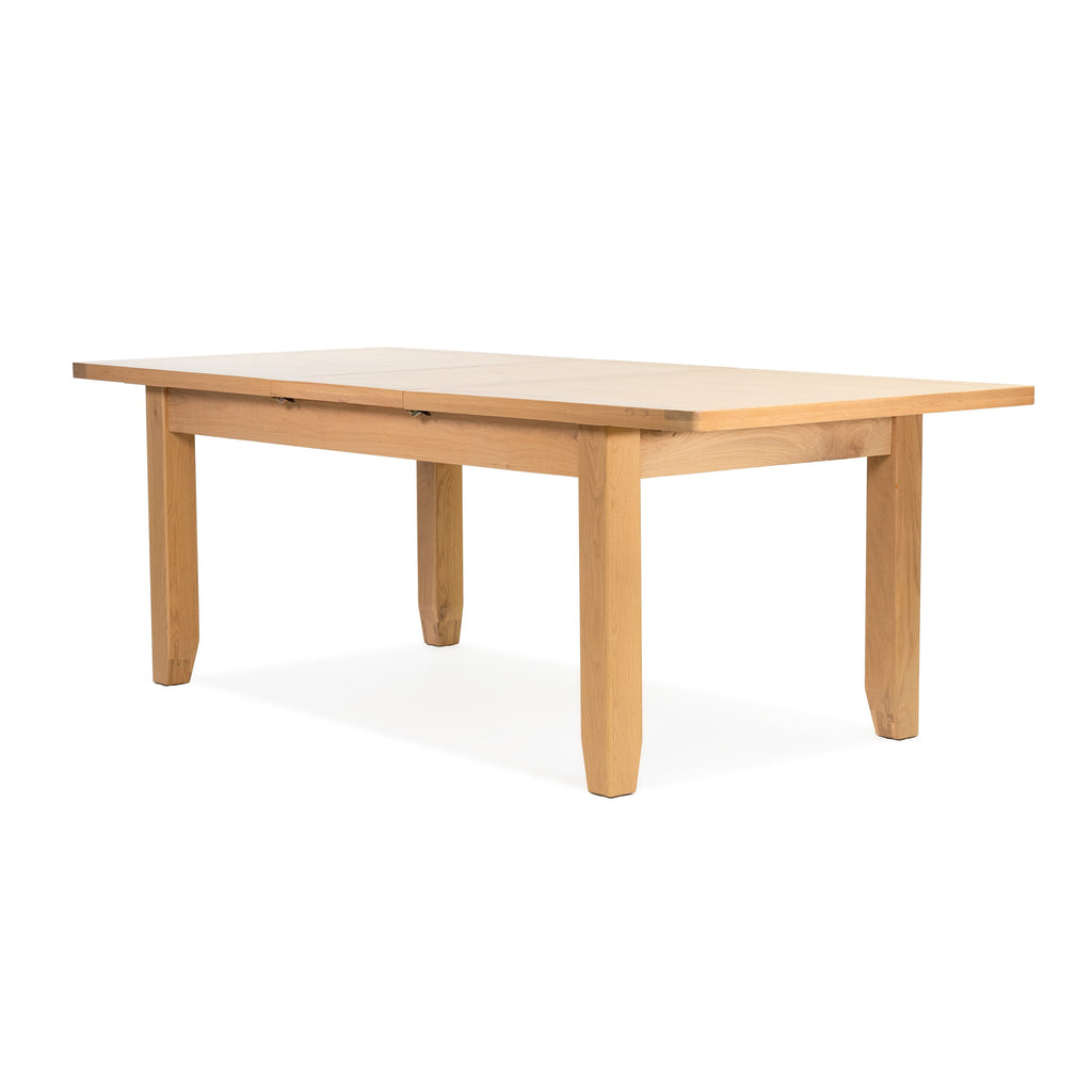 Gloucester Oak Large Extending Dining Table (1.8 m-2.3 m)