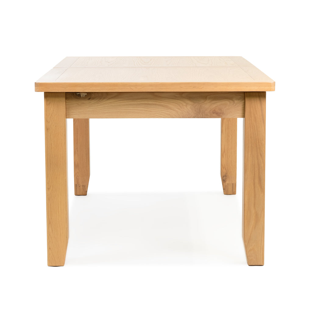 Gloucester Oak Small Extending Dining Table (1.2 m-1.5 m)