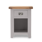 Gloucester Grey 1 Drawer Bedside Table