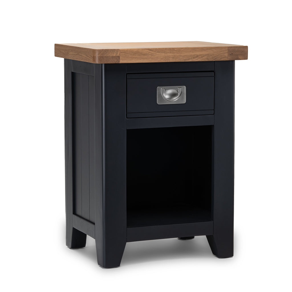 Gloucester Railings 1 Drawer Bedside Table