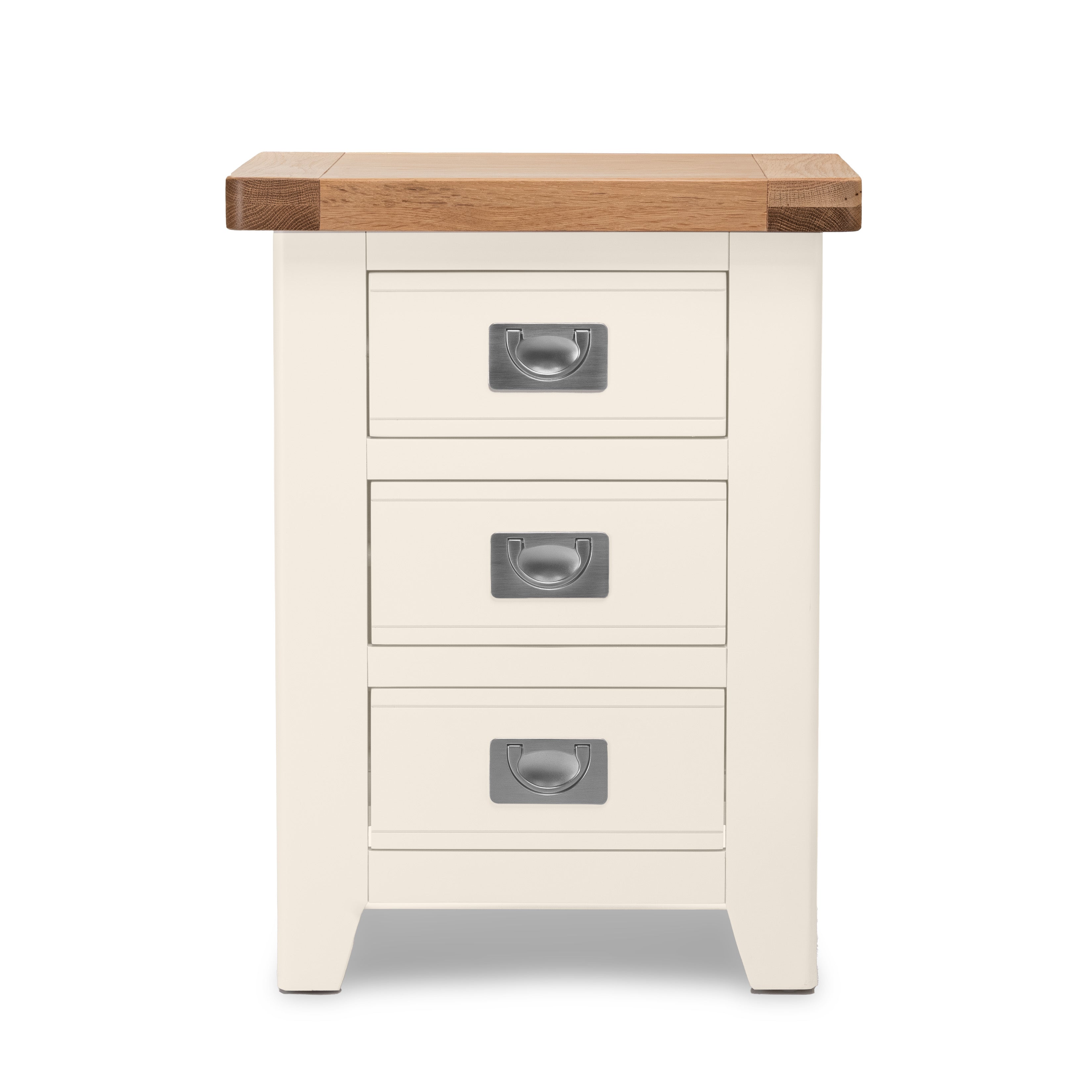 Gloucester Stone 3 Drawer Bedside Table