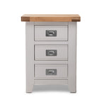 Gloucester Grey 3 Drawer Bedside Table
